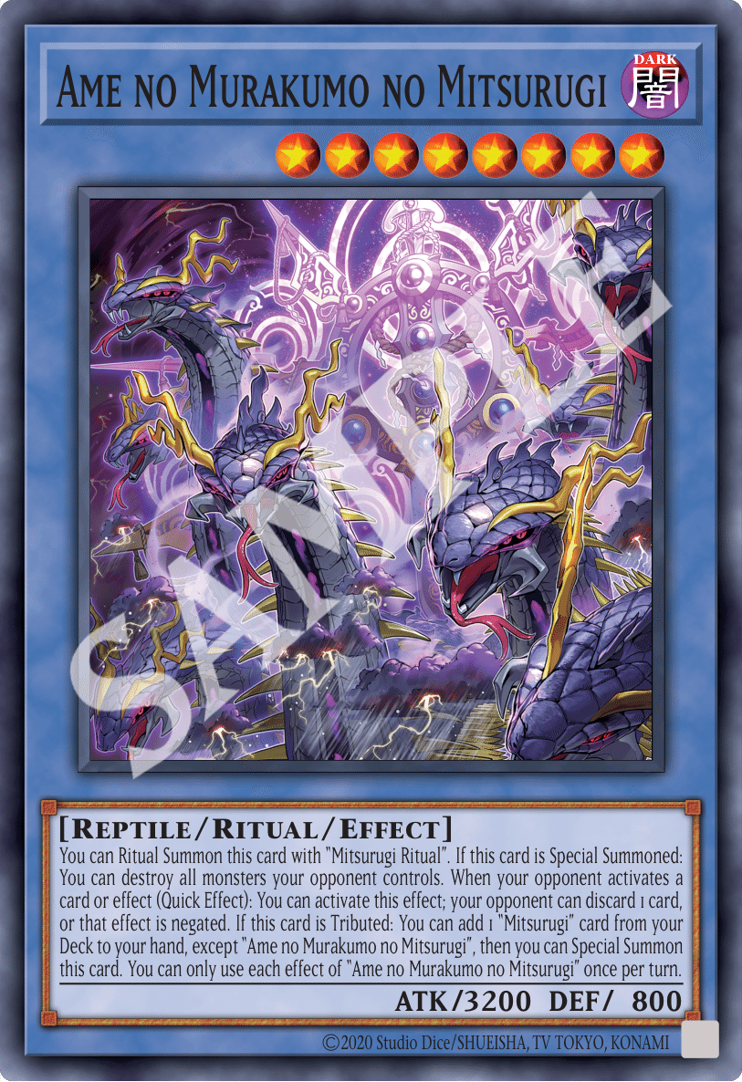 遊戯王 天叢雲之巳剣 プレイマット 遊戯王OCG プレイマット 天叢雲之巳