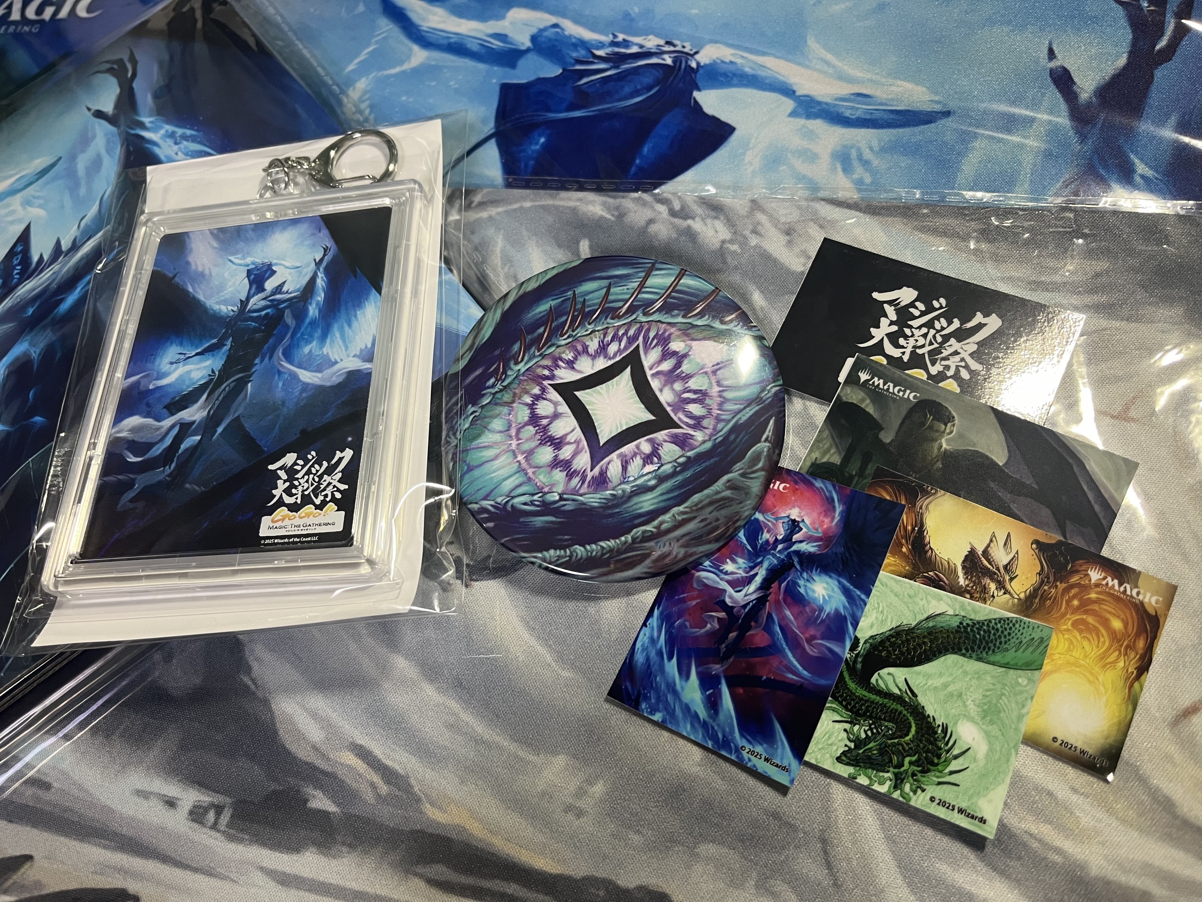 MTG ultra pro 嵐の目、ウギン プレイマット 未開封 新品 タルキール