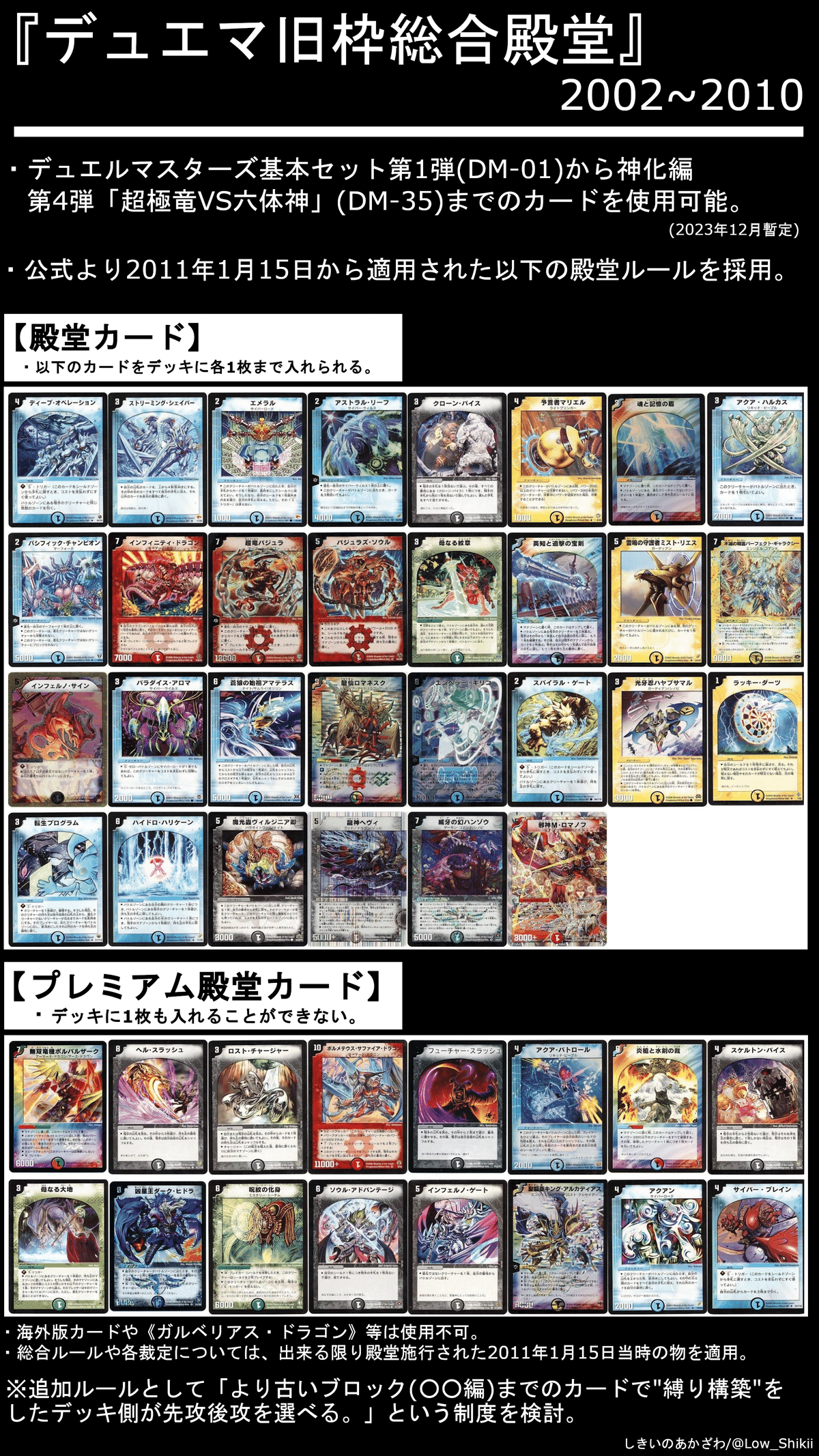 デュエルマスターズ クラシックデッキ【旧枠統一】No.323 キサナドゥ