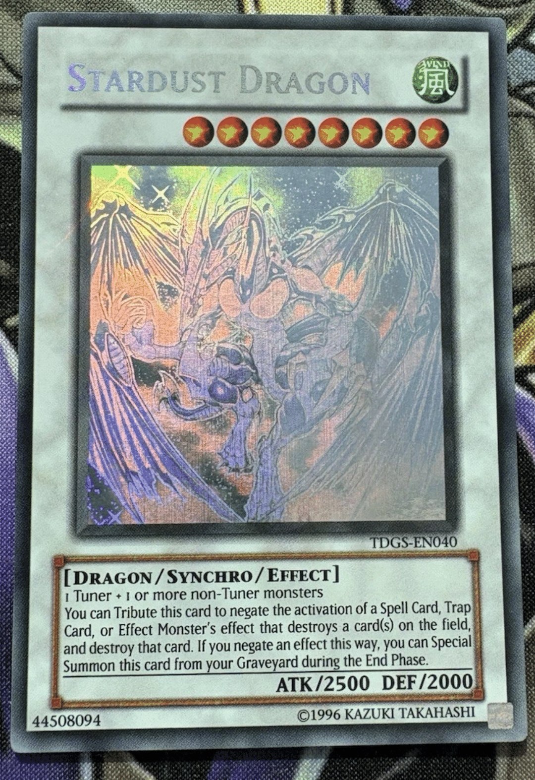 遊戯王 スターダスト・ドラゴン 英語 レリーフ PSA10 遊戯王