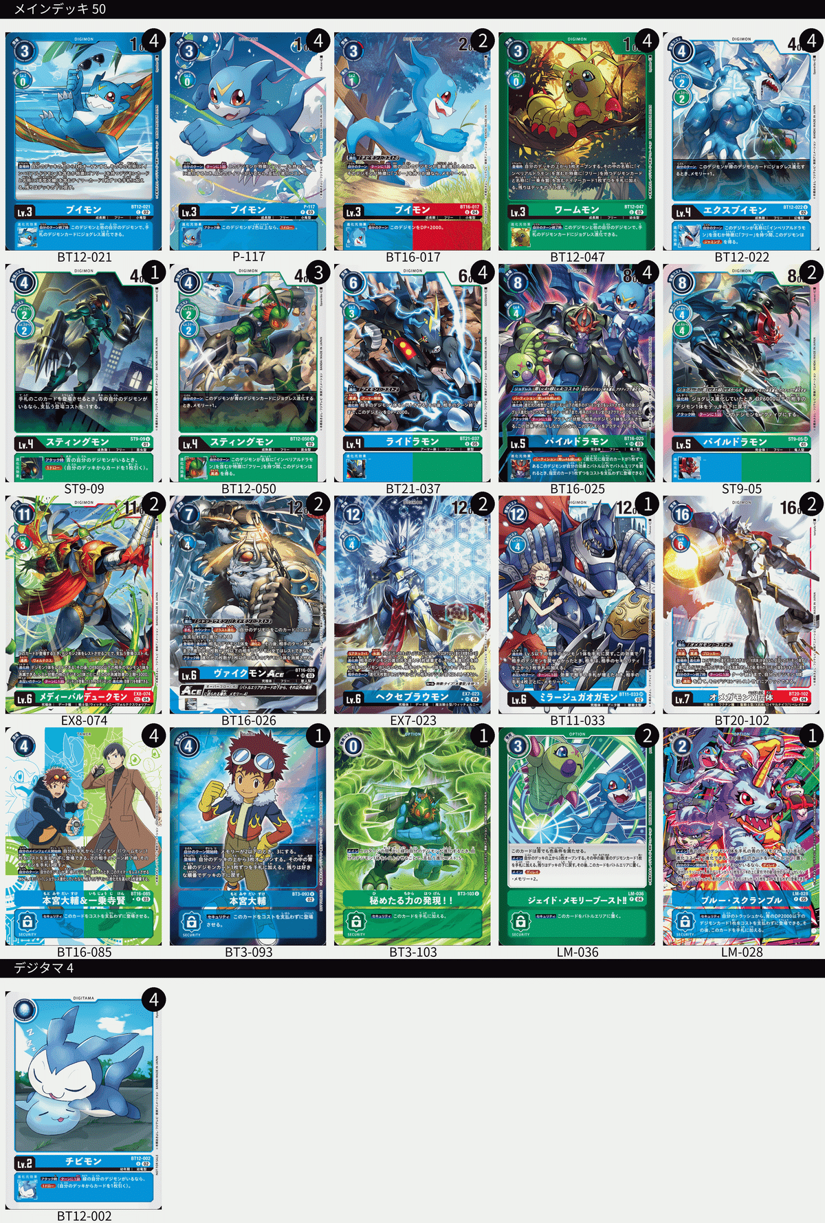 バトスピ 青緑デジモンデッキ バトルスピリッツ 青緑デジモン デッキ