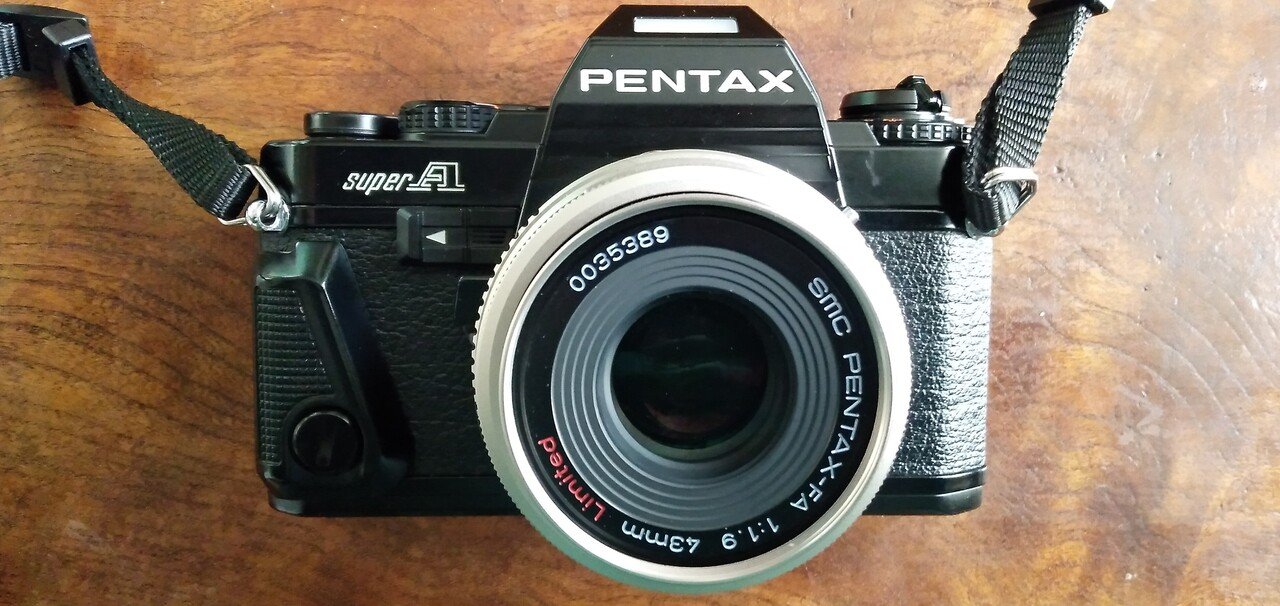 ⌘完動品！ モルト交換済、作例あり！ PENTAX Super A 限定モデル