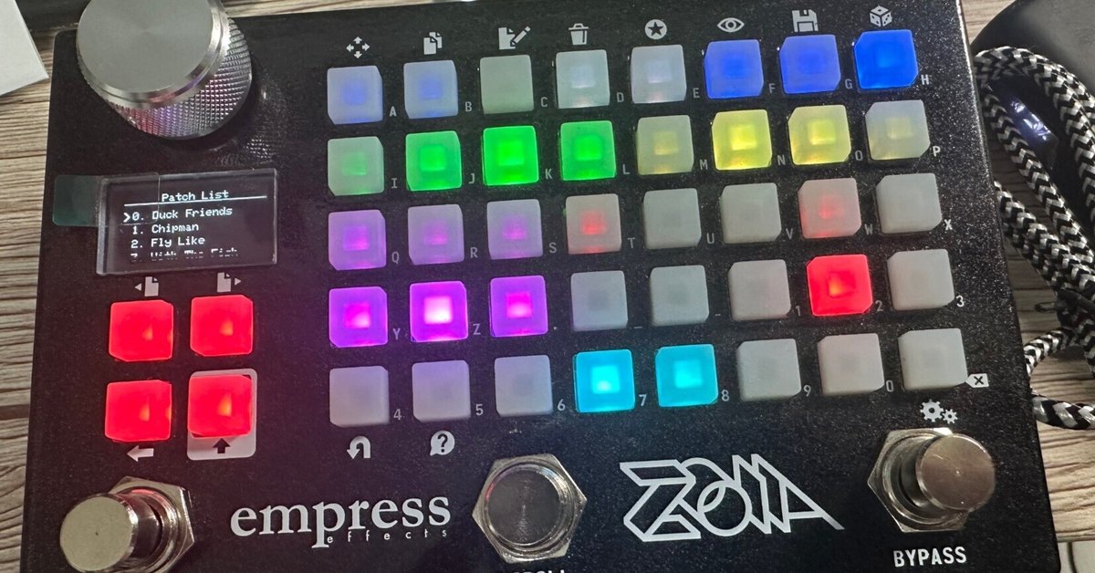Empress Effects Zoya マルチエフェクター Empress Effects Zoya