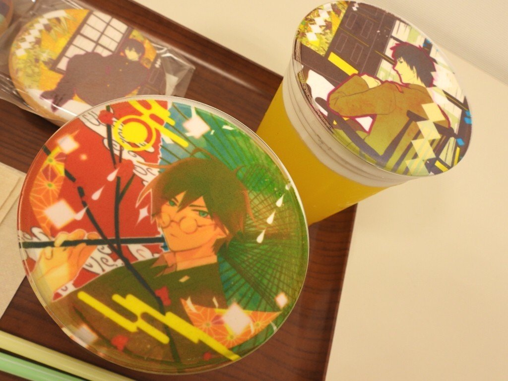 グラッテひとつ、くださいな！『古書店街の橋姫』アニメイトカフェグ