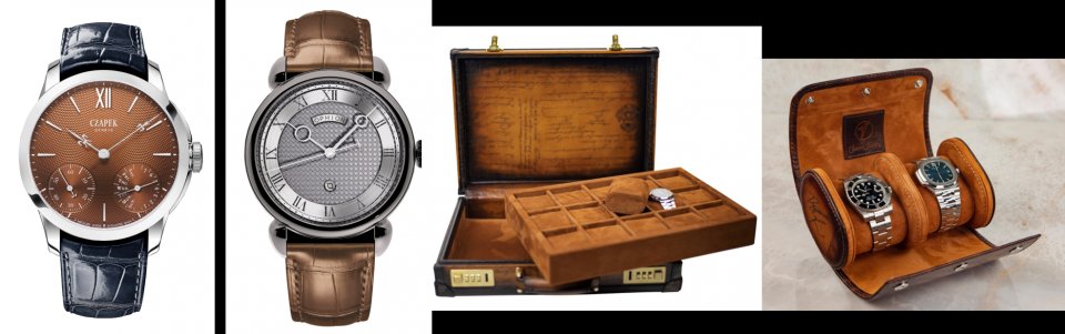 河村隆一(LUNA SEA)プロデュースの腕時計、収納ケース＆ウォッチロール