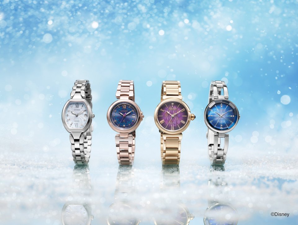 シチズン ディズニーコレクションから、『アナと雪の女王』公開 10周年