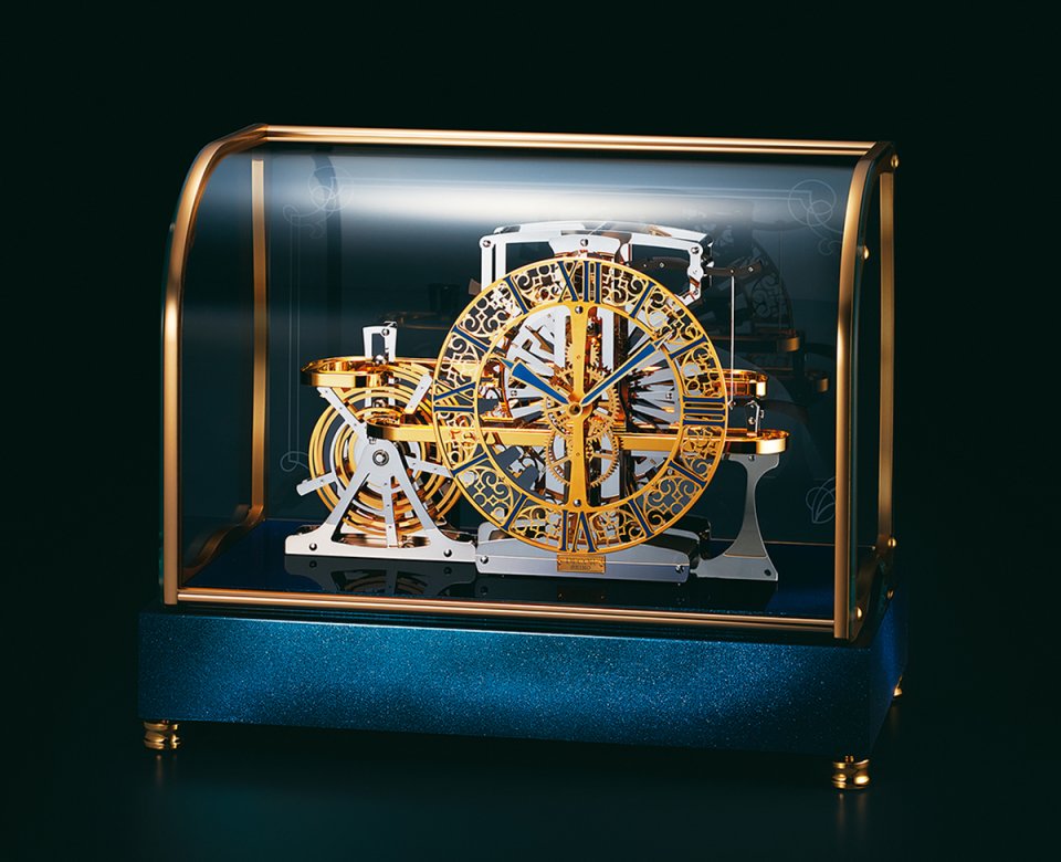 ブルー 置時計 装飾的なデザイン 【公式通販】