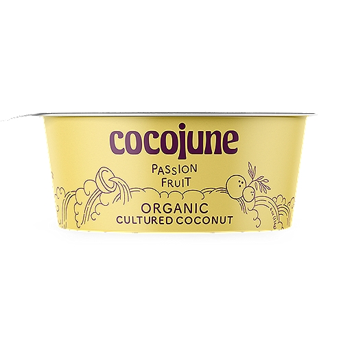 Cocojune Organic Passion Fruit Yogurt - Fairway