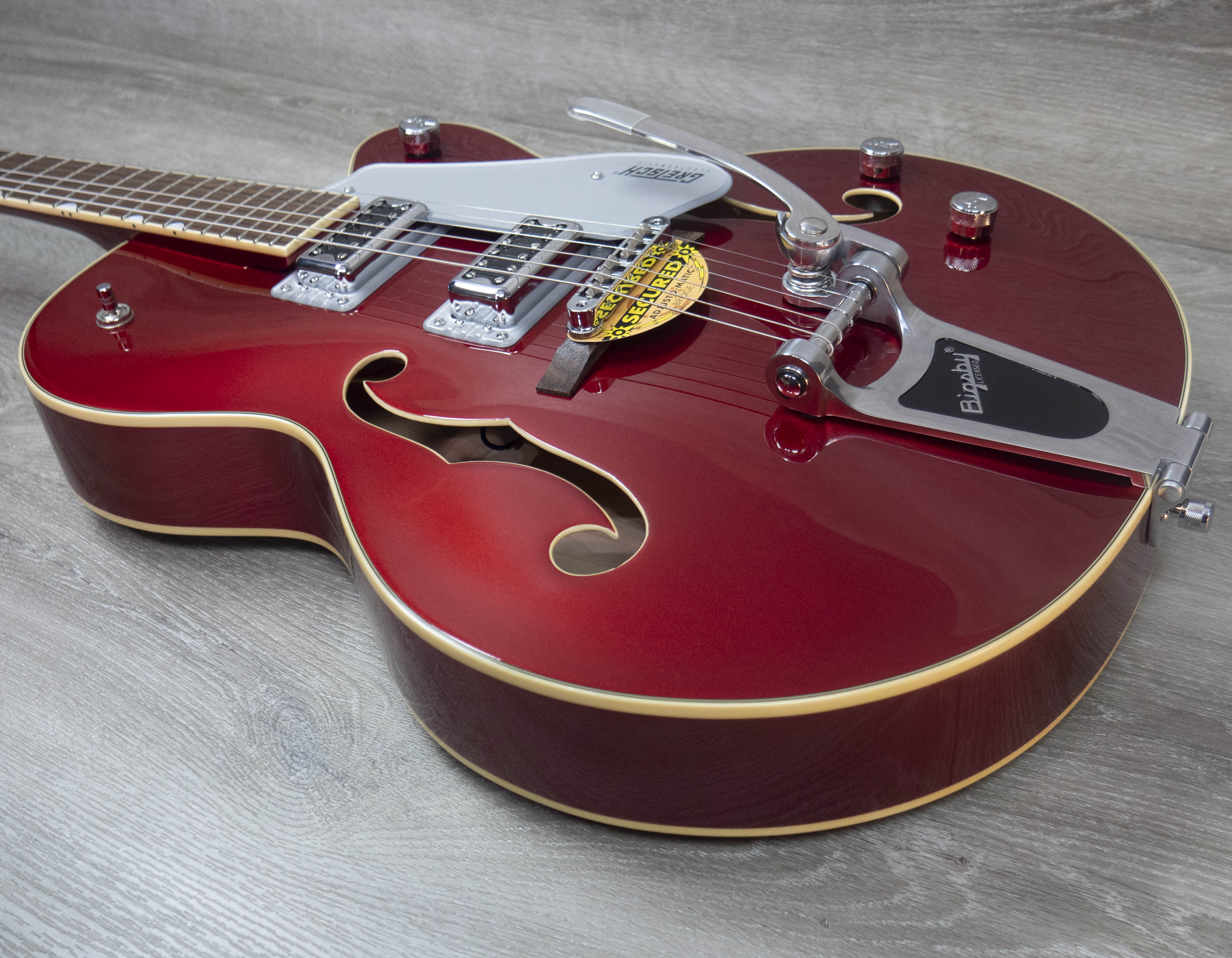 Gretsch g5420t キャンディアップルレッド 新品入荷】古き良きデザイン