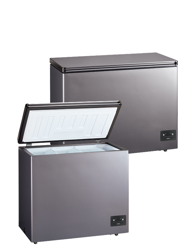 アクア冷凍冷蔵庫 126L 低温フリーケースLED照明自動霜取り機能付19年