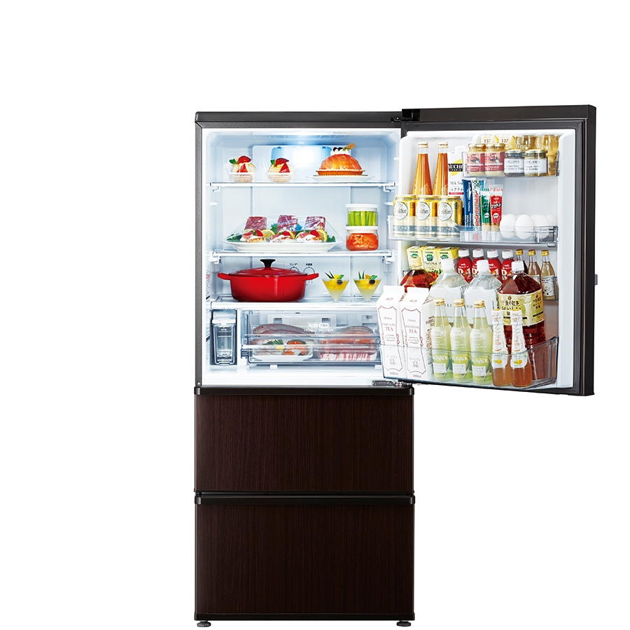 アクア 272L 3ドア冷蔵庫 2017年製 自動製氷OK AQR-SV27G 200Lクラス