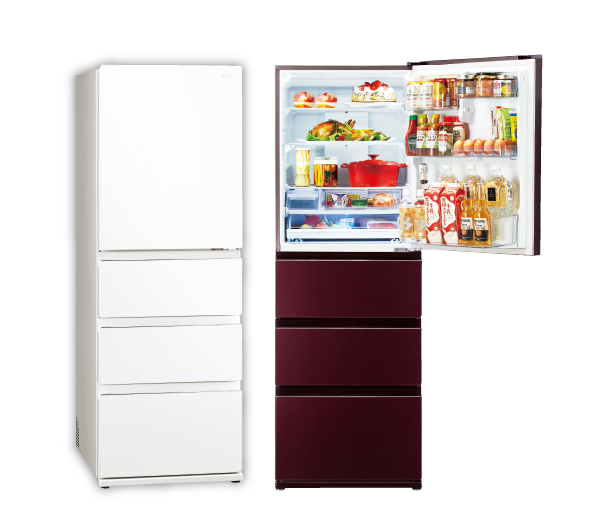 美品 アクア 冷蔵庫 AQR-VZ43J(T) 2020年製 右開き 88148 美品 アクア