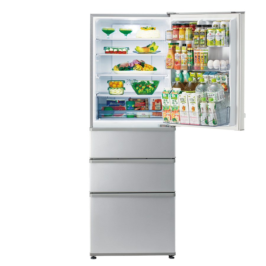 美品 AQUA AQR-36P 4ドア冷蔵庫 355L 2024年 101】美品 AQUA AQR-