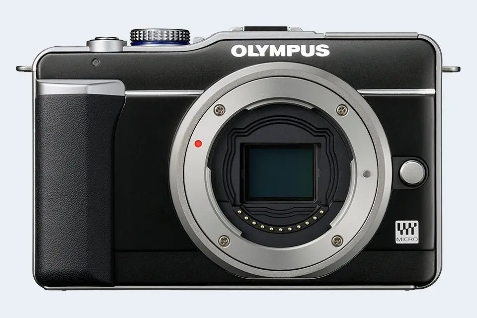 Olympus E-PL1: How to find the shutter count?