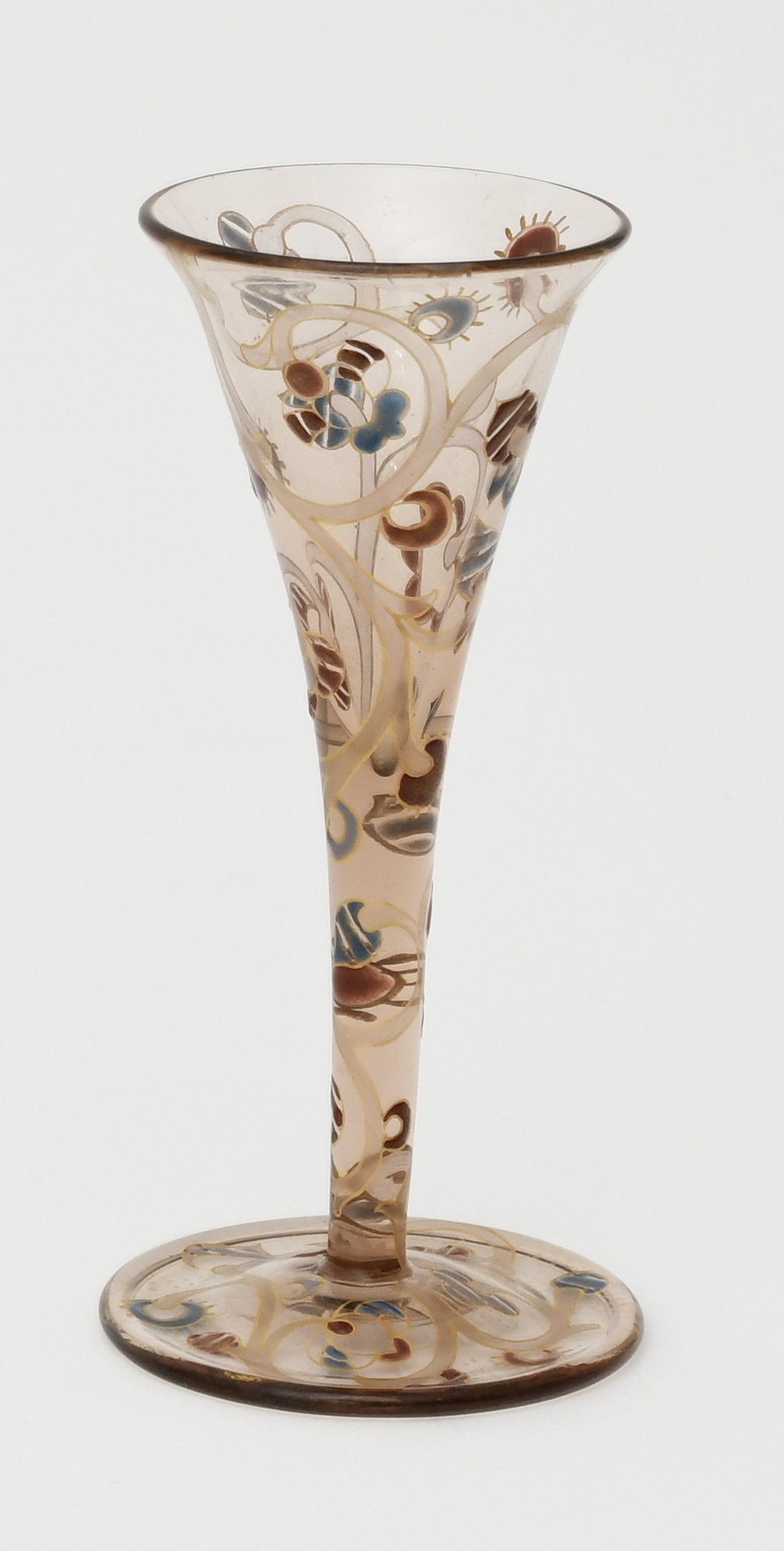 エミール・ガレ 初期作品 クロスモチーフ ガラス工芸品 アンティーク