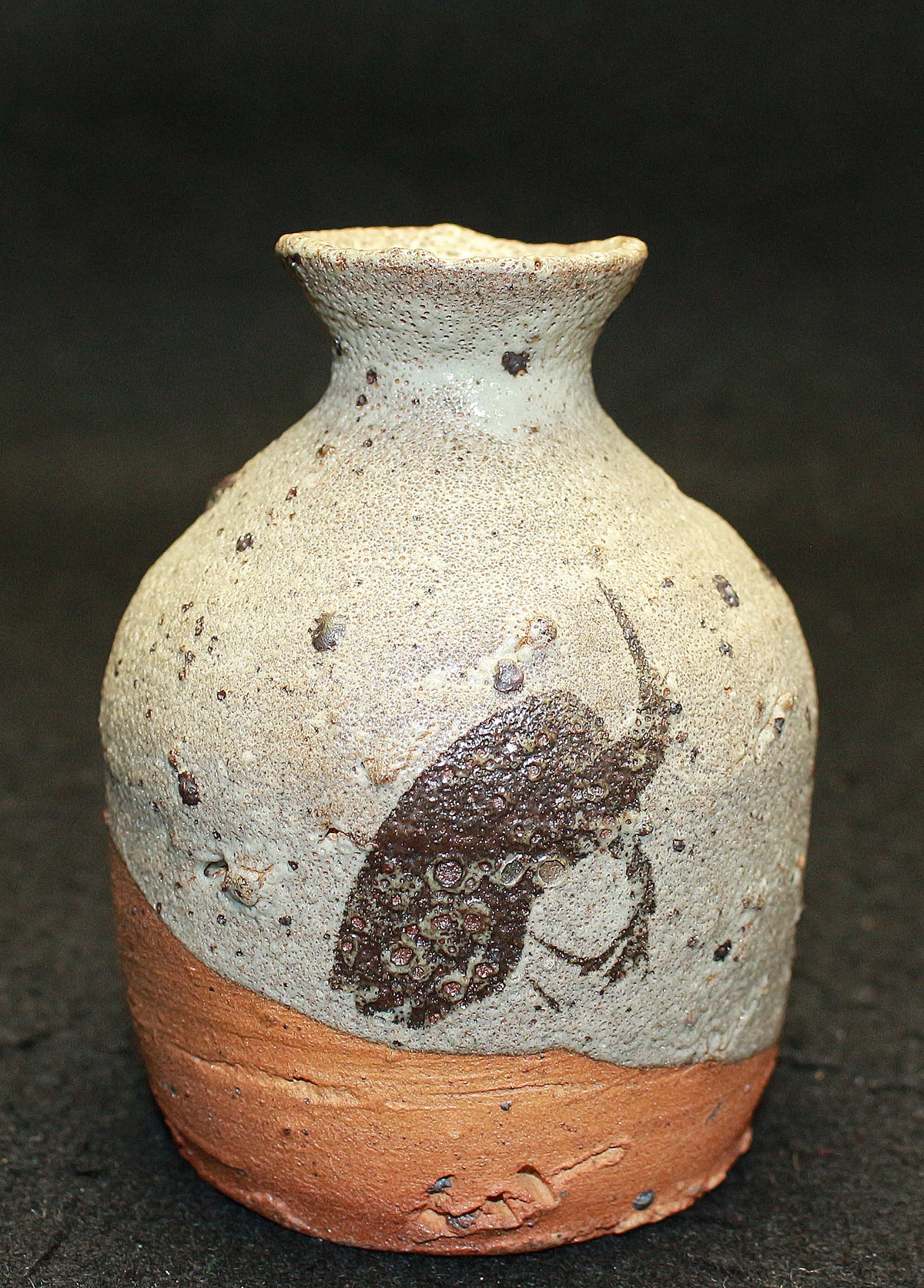 25923 中川自然坊 絵唐津徳利 NAKAGAWA Jinenbo – アート飛田