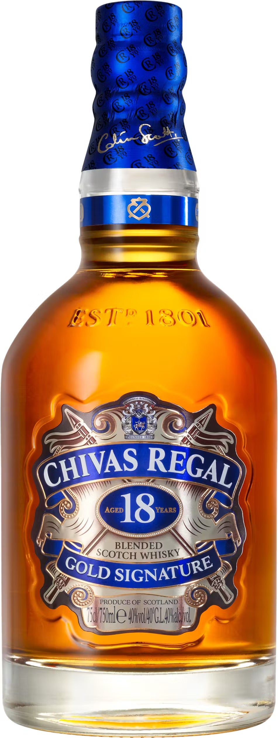 Chivas Regal Gold Signature 18 Year Old Blended Scotch Whisky