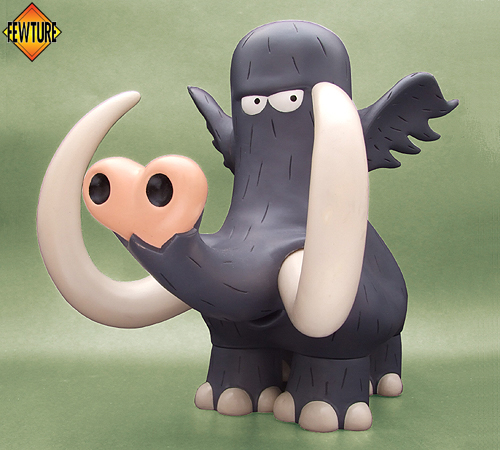 ギャートルズ マンモ マンモの肉 ソフビセット ギャートルズ マンモ