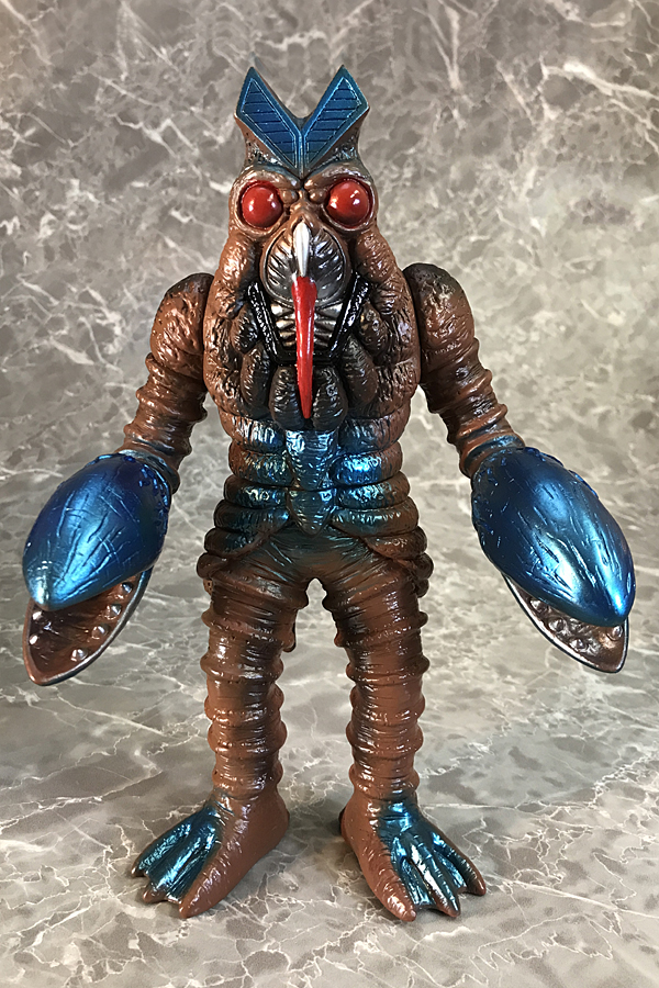 楳図版 バルタン星人 羽付き アート・ストーム ソフビ 楳図かずお版