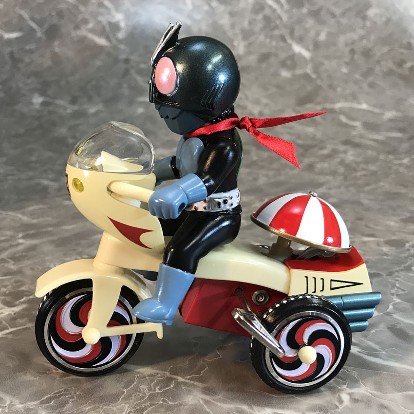 年内取り下げ】三輪車シリーズ 仮面ライダー旧1号 旧2号 セット A