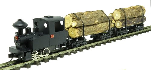 HOナロー／森林Bタンク／タマネギ煙突仕様／組立済動力付／アルモデル