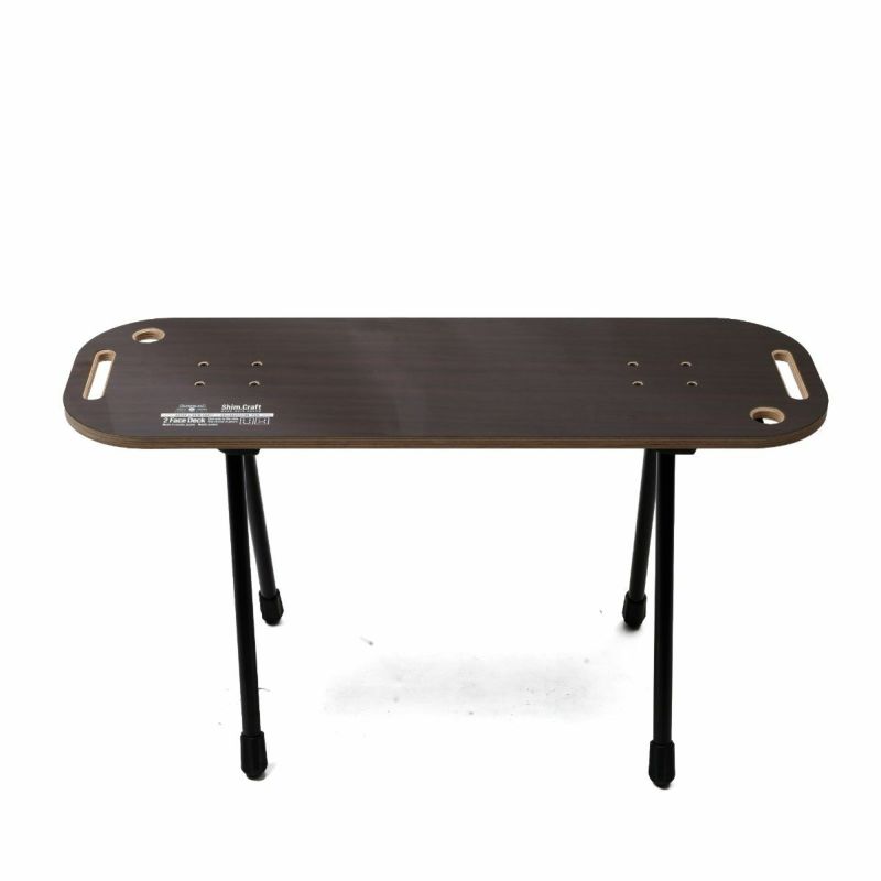 AS2OV×Shim.craft 2Face Deck/DARK BROWN BLACKアッソブ×シムクラウト