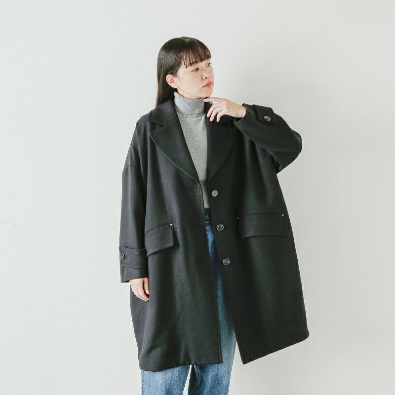 ストア Curensology カレンソロジー コクーンチェスターコート