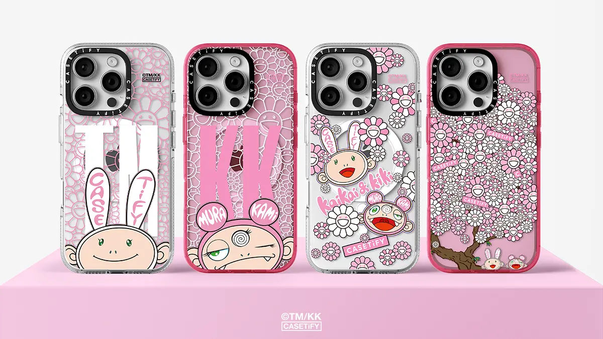 iPhone17promax】村上隆×CASSETIFY フラワーケース iPhone17promax