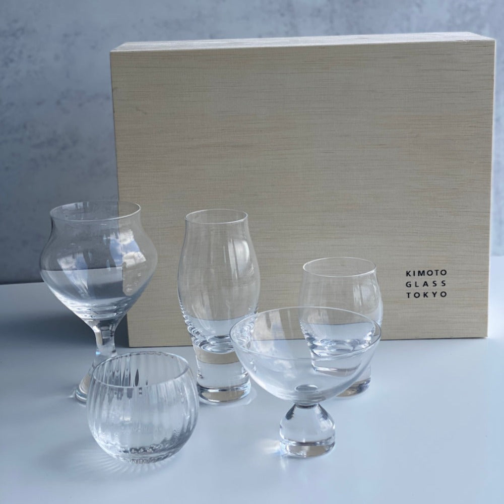 Kimoto Japanese Sake Set | Kimoto Glass Tokyo