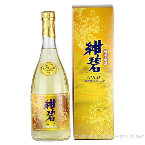 紺碧ゴールド 5年古酒 25度,720ml / 沖縄県酒造協同組合 / 泡盛