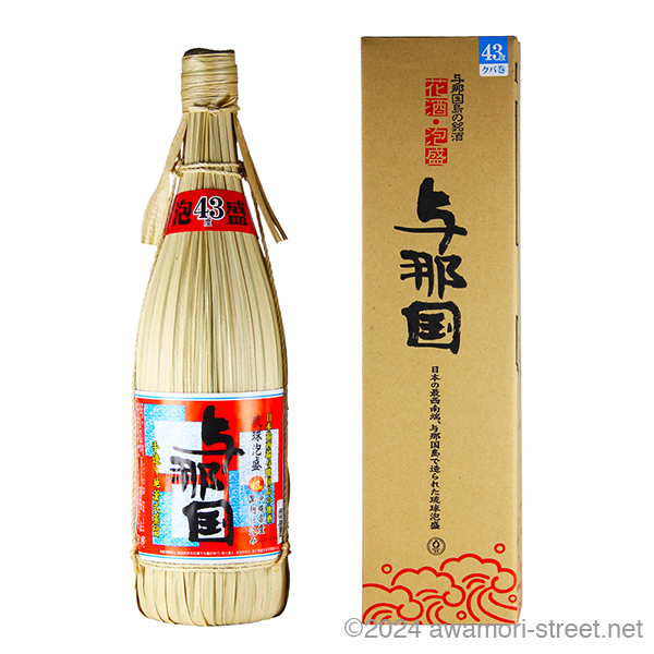 与那国 クバ巻き 43度,1800ml / 崎元酒造 / 泡盛ストリート.net
