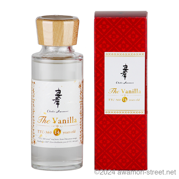 The Vanilla 14年古酒 43度,100ml ミニボトル / 忠孝酒造 / 泡盛