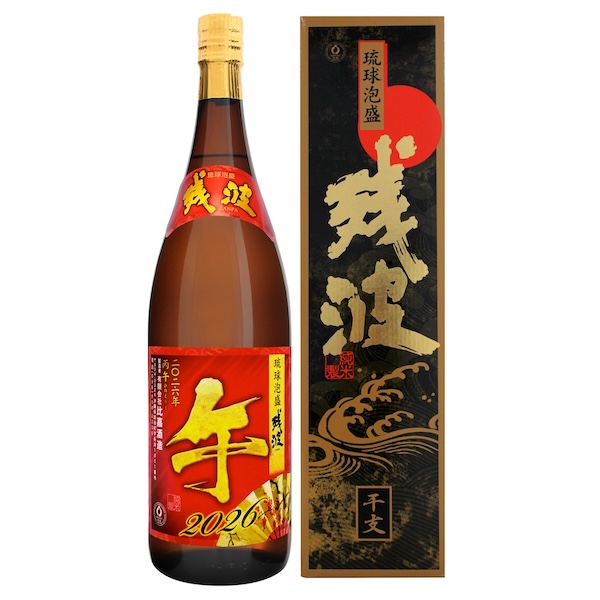 残波 干支ボトル 丙午 43度,1800ml / 比嘉酒造 / 泡盛ストリート.net