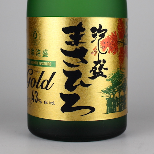 まさひろGOLD 5年古酒 43度,720ml / まさひろ酒造 / 泡盛ストリート.net