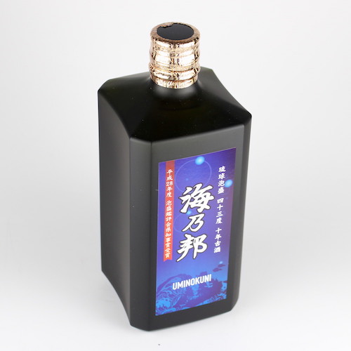 TMR 実質48年☆古酒 泡盛海乃邦 1987年海邦国体記念の10年43度 TMR