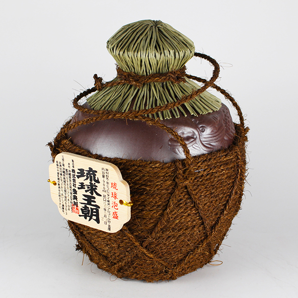 琉球王朝 5号縄巻き壺 30度,900ml / 多良川 / 泡盛ストリート.net