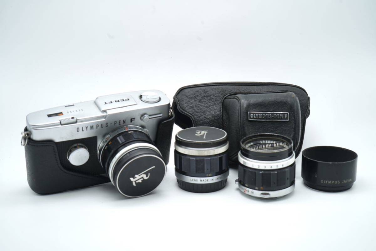動作未確認 OLYMPUS-PEN PEN-F PEN-FT Auto-S 1:1.8 f=38mm