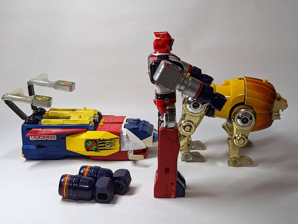 ポピー 世界の超合金 未来ロボ ダルタニアス 未来合体 DX超合金 当時物