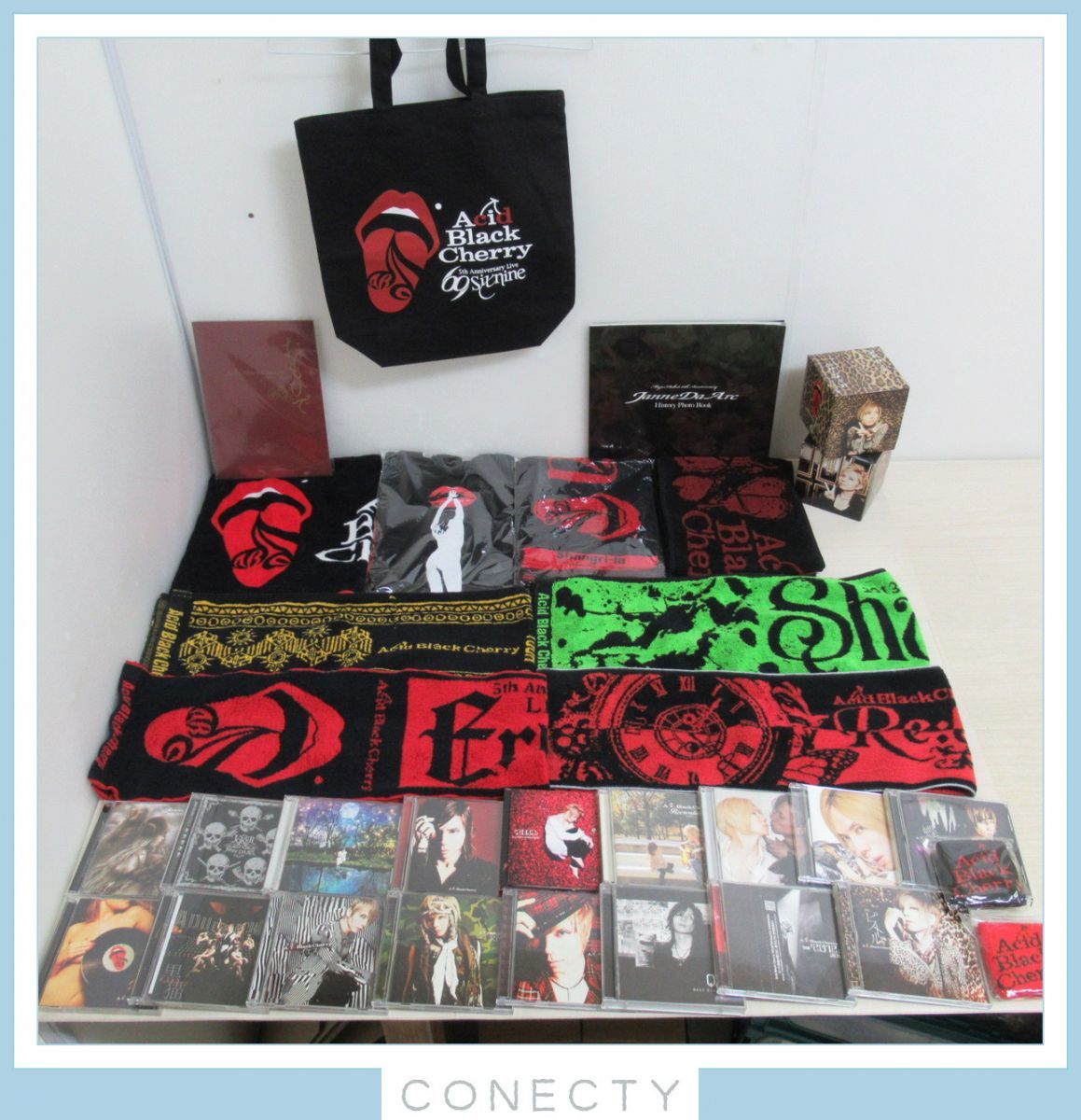 Acid Black Cherry グッズセット タオル CD Tシャツ バッグ 他 Janne
