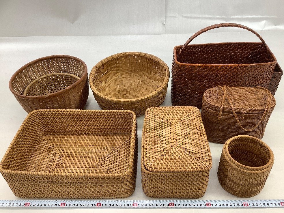 十種香札 竹製 香道具 竹箱 七事式 花月札 竹細工 茶道具 120枚揃 古