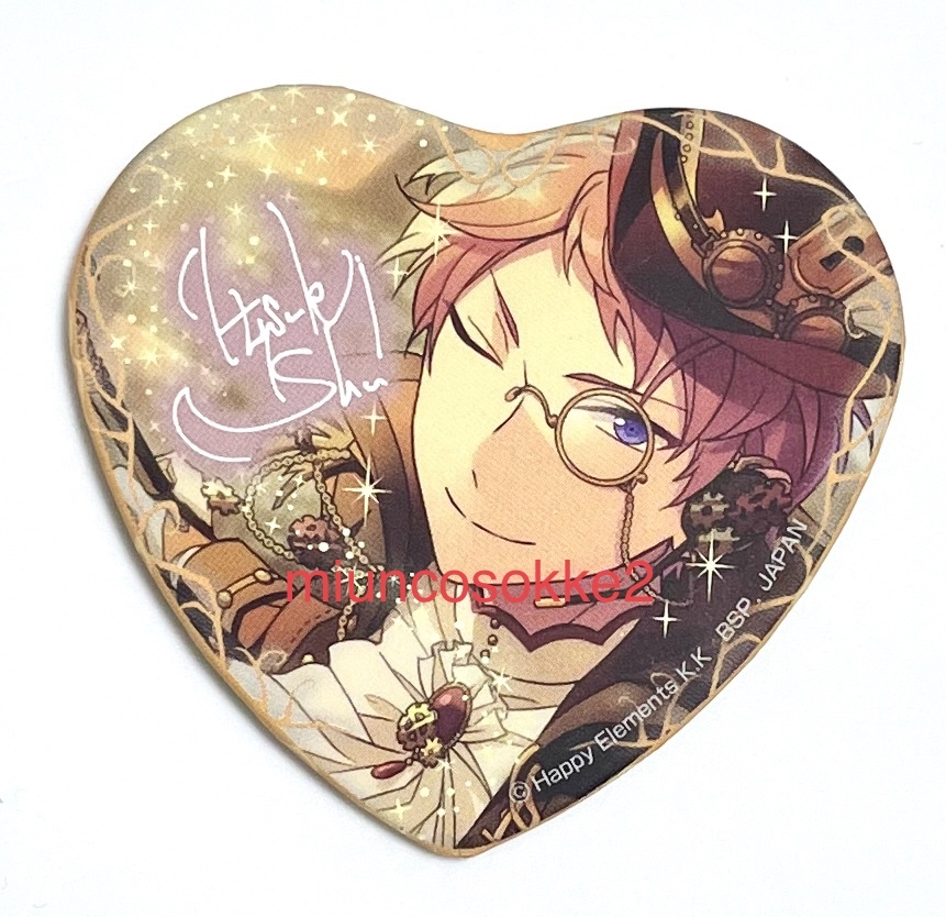 あんスタ 斎宮宗 ハート缶バッジ ホワイトデー 【公式通販】