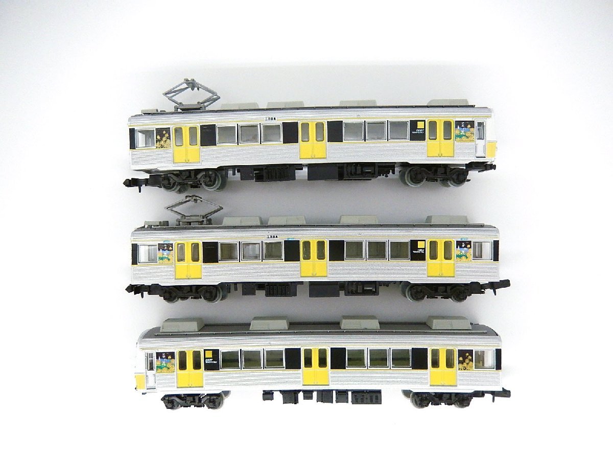 未開封品】TOMYTEC Nゲージ 豊橋鉄道1800系3両セットC「菜の花」 未