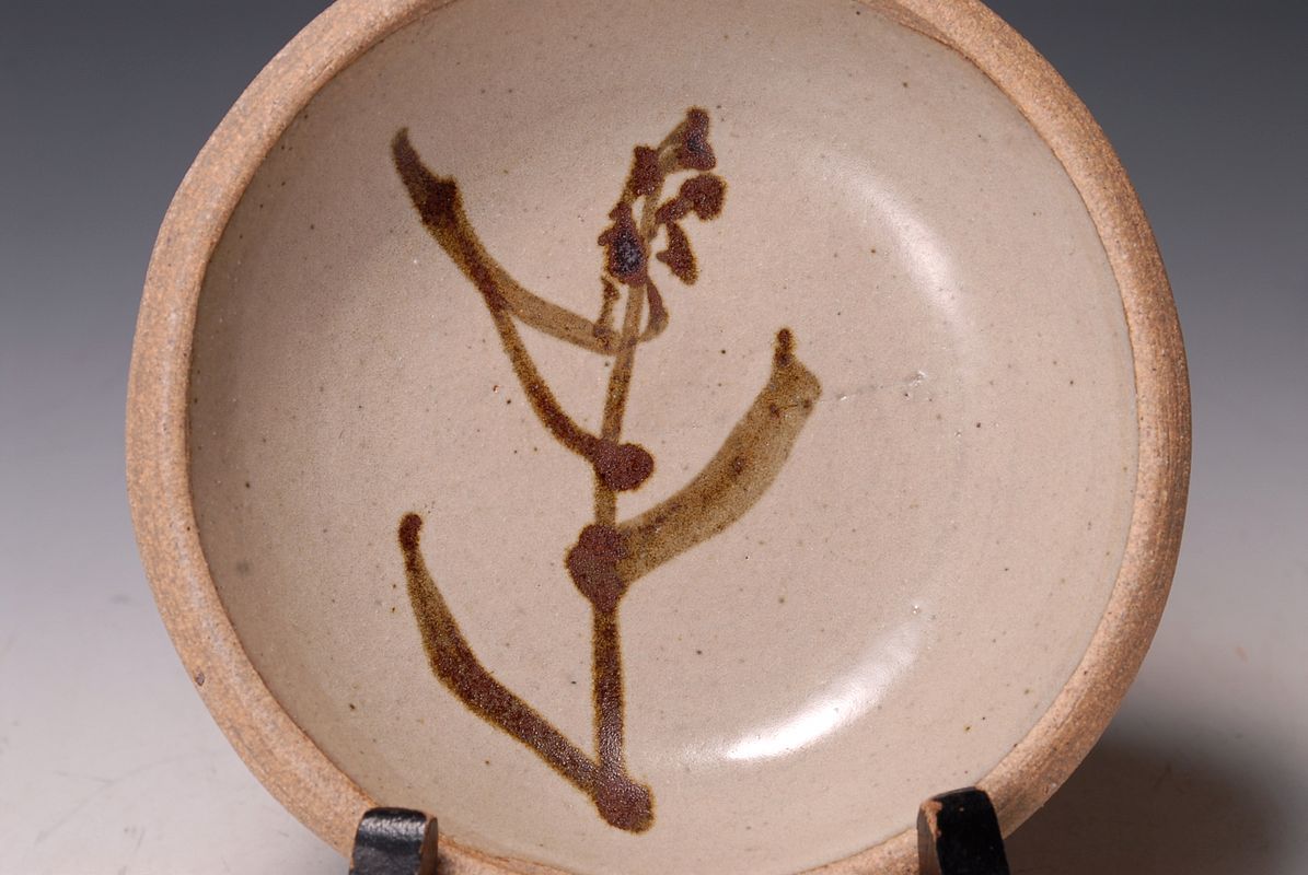 浜田庄司 鉄絵皿 【公式通販】