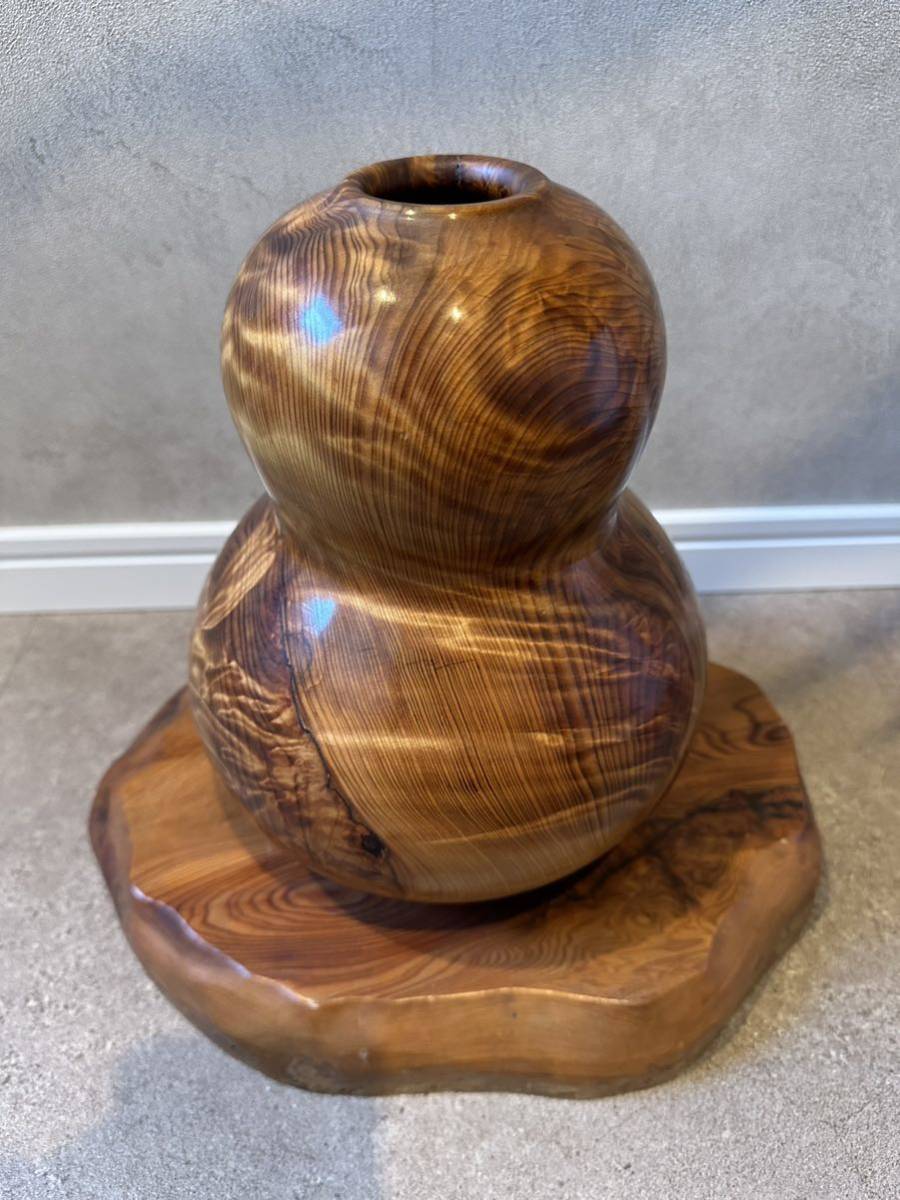 屋久杉 花器花瓶置物