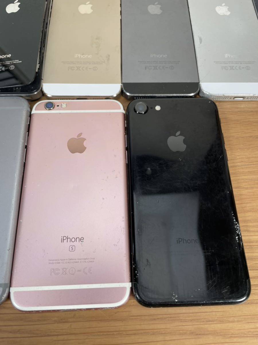 iPhoneSE、iPhone6s、iPhone7 まとめて3台 iPhoneSE、iPhone6s