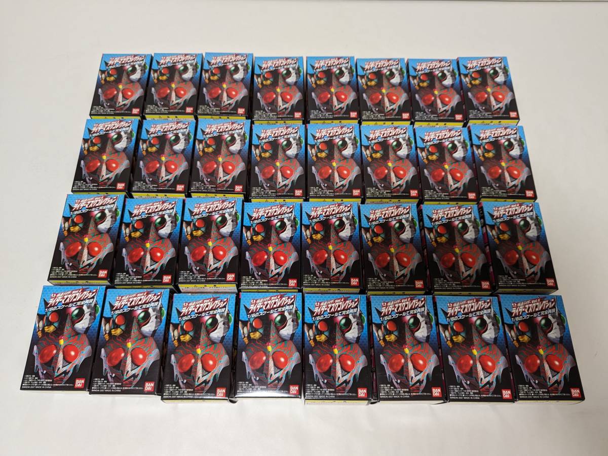 仮面ライダー マスクコレクション Vol.4 22個セット コンプリート 仮面