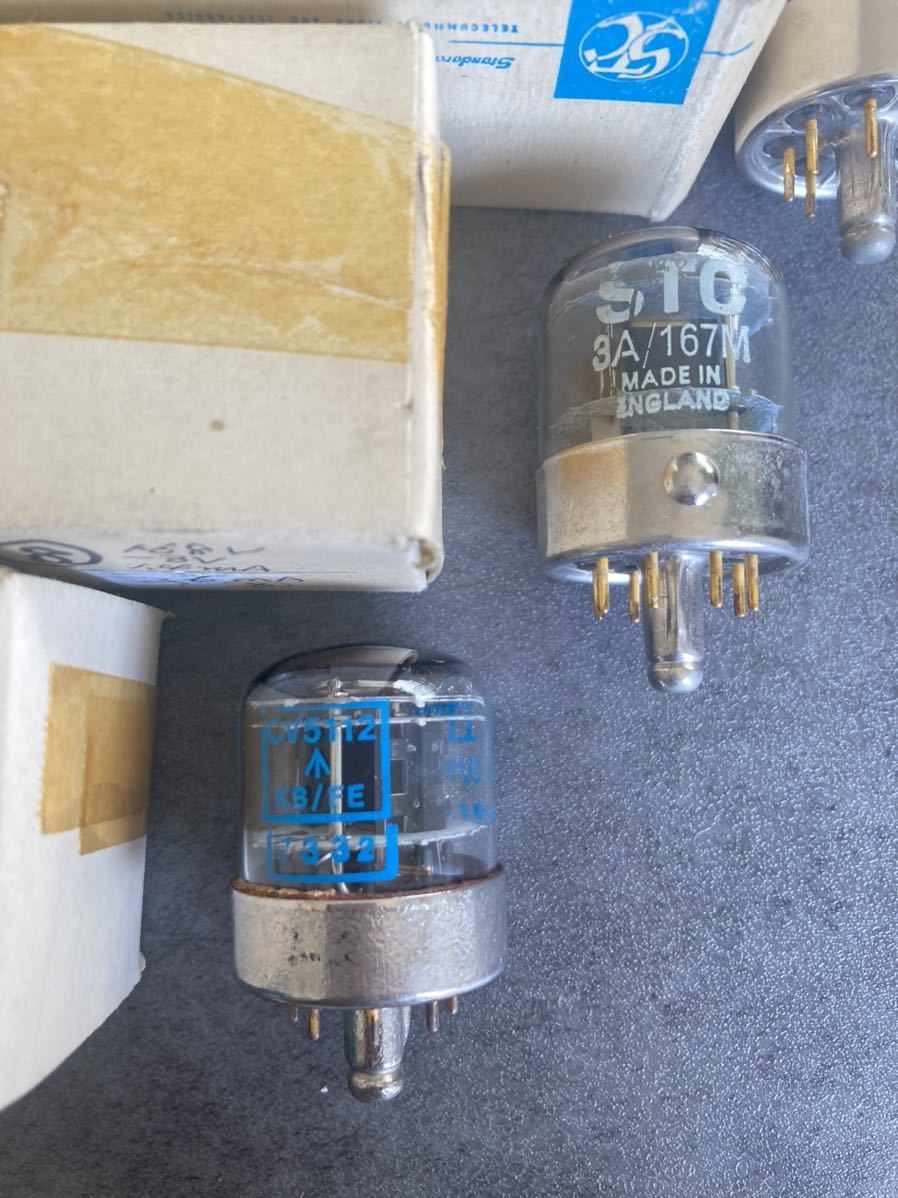アンプ CV5112 (3A/167M ) 1pair 真空管 ITT CV5112 3A/167M STC