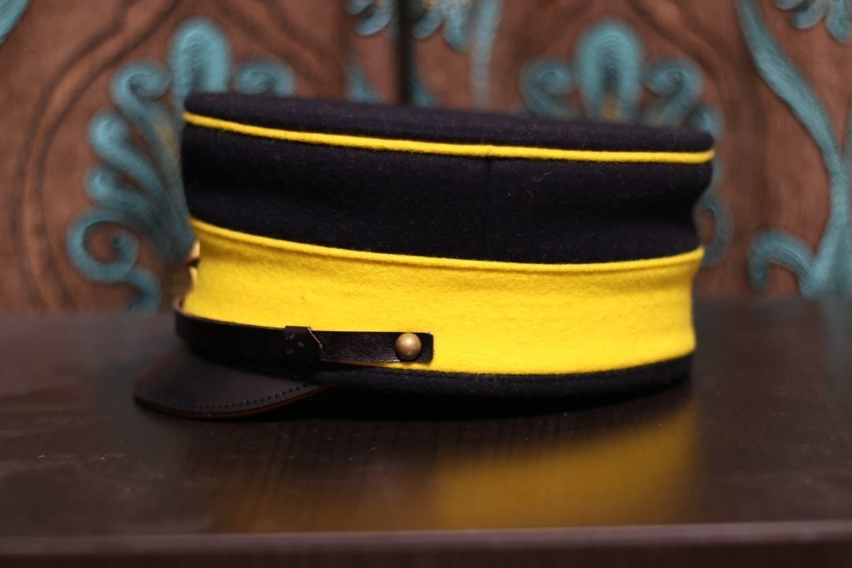 でくの房複製品 日本陸軍明治19年制軍帽(日覆・垂布付)】日本軍三十年