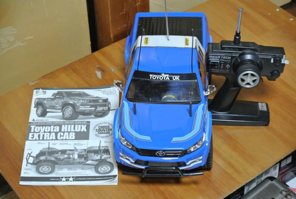 タミヤ 1/10 トヨタ ハイラックス エクストラキャブ