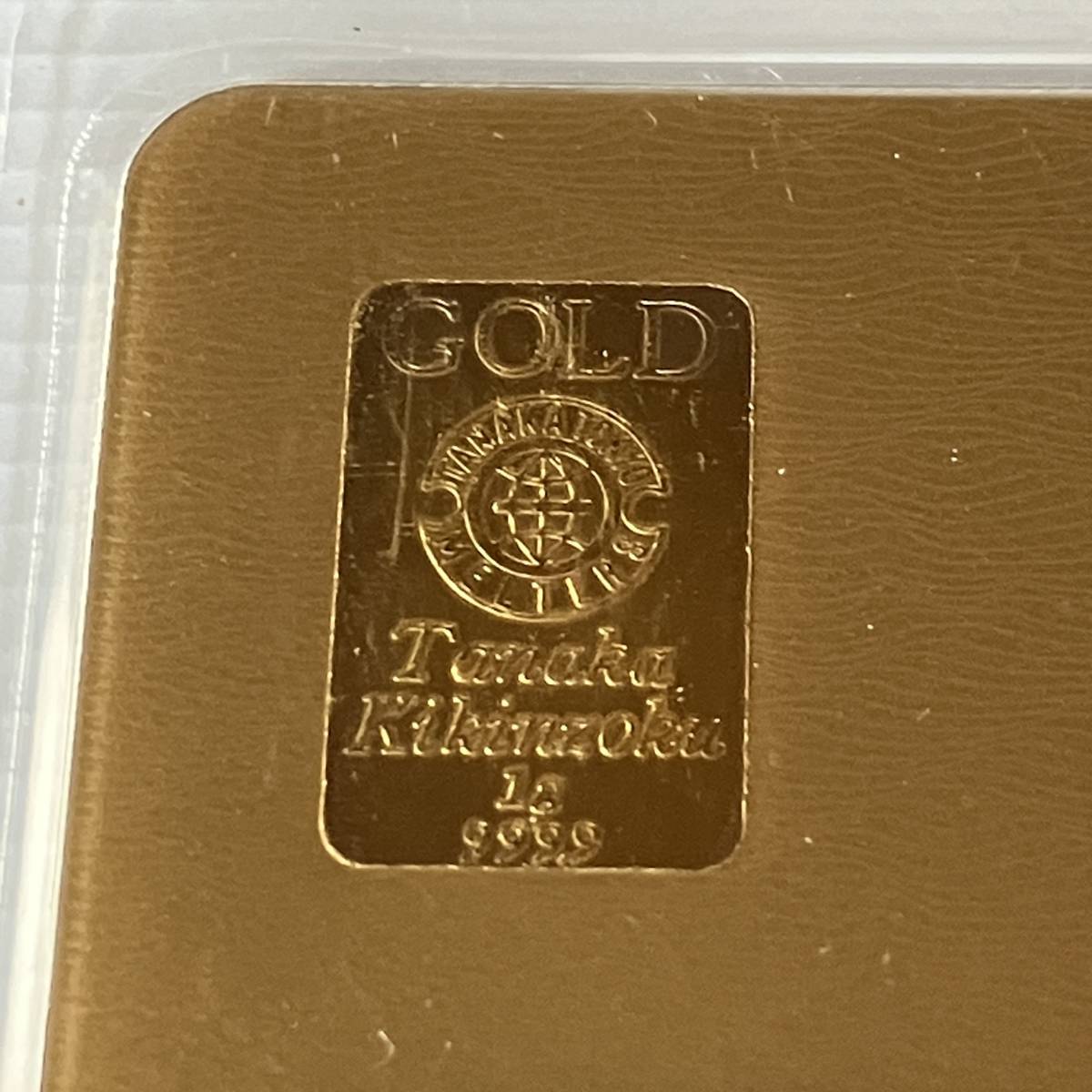純金 1g 田中貴金属 ゴールドコインバー